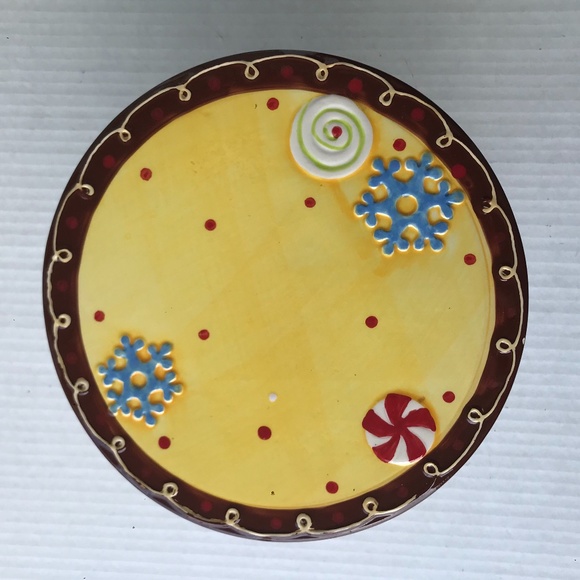 Mini Footed Holiday Cake/Treat Stand 8” - Picture 4 of 8